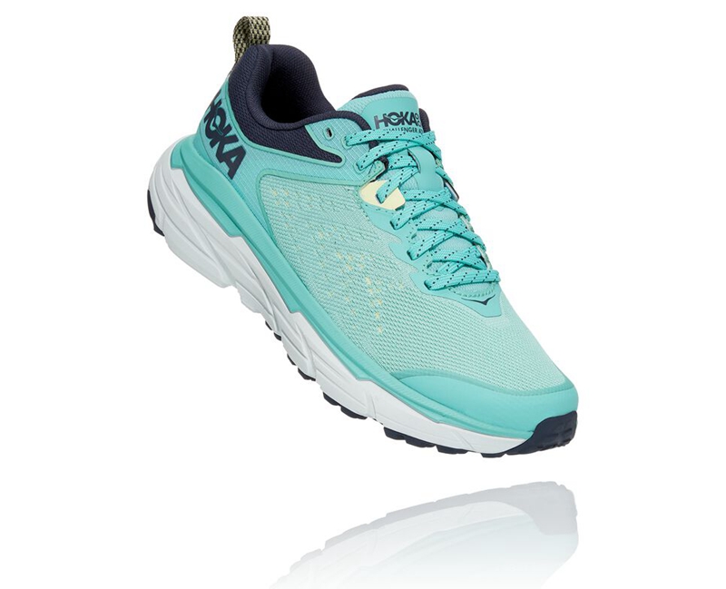 Hoka Challenger ATR 6 Women's Trail Running Shoes Turquoise | 32549-YPSA