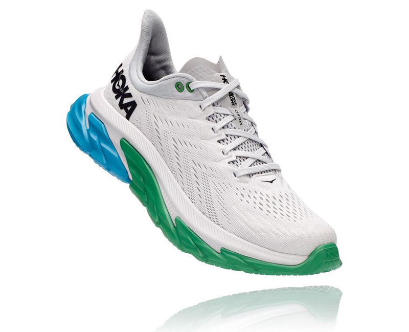 Hoka Clifton Edge Men's Road Running Shoes Grey | 39560-MLDP