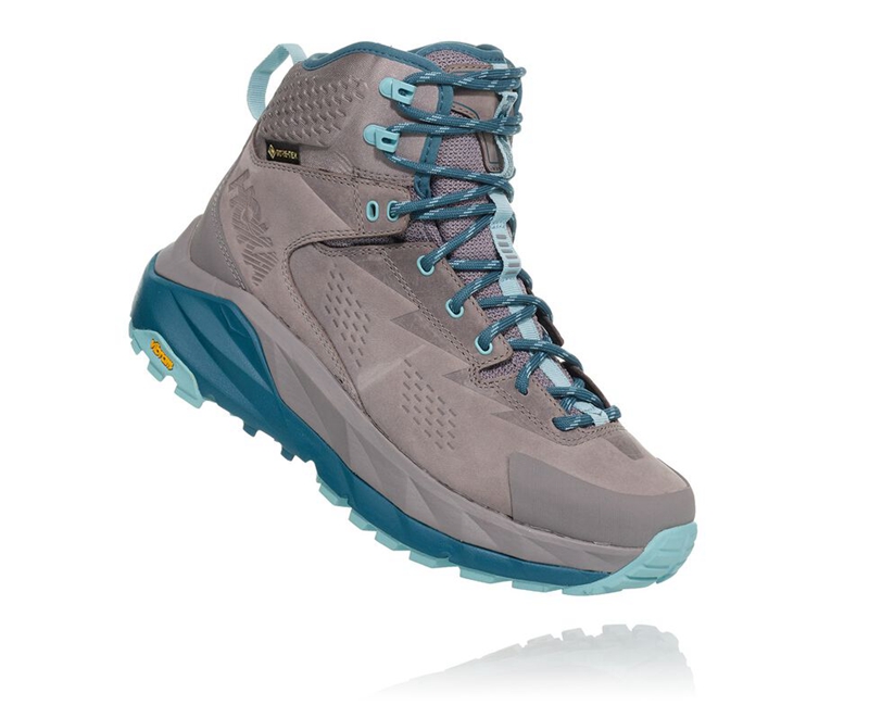 Hoka Kaha GORE-TEX Women's Hiking Boots Grey | 10834-BERN