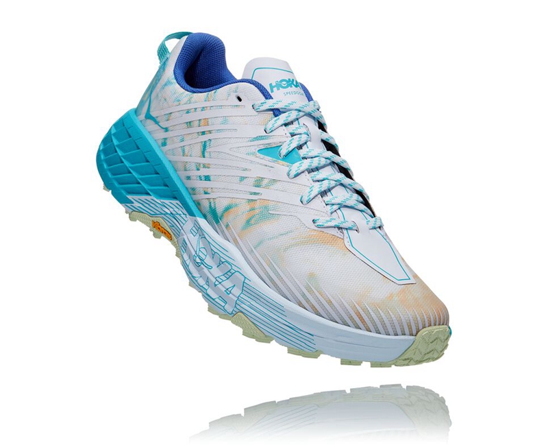 Hoka Speedgoat 4 Men's Trail Running Shoes Multicolor | 18753-JDOH