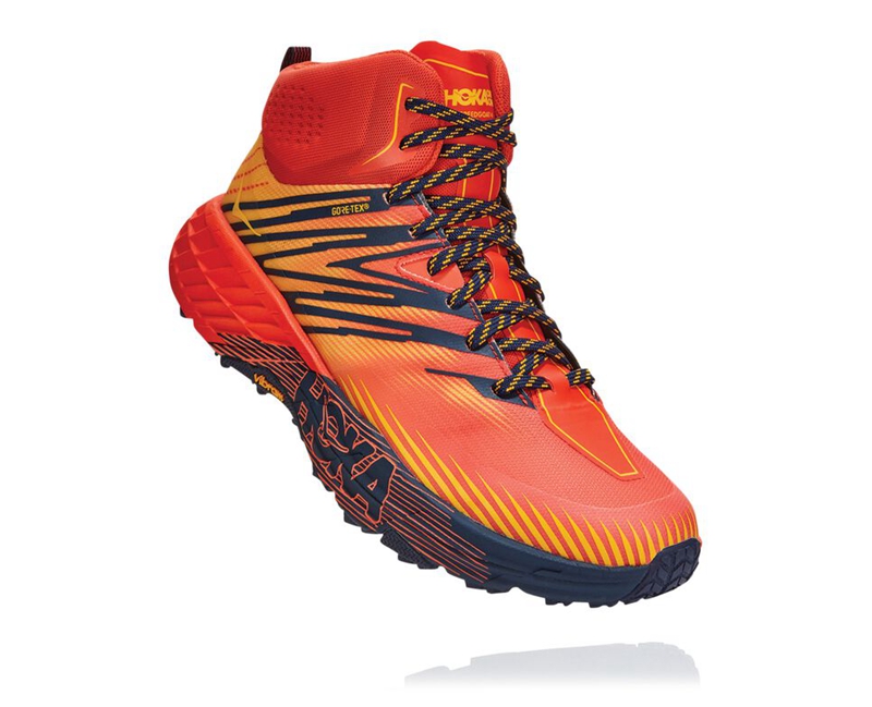 Hoka Speedgoat Mid GORE-TEX 2 Men's Hiking Boots Rose | 34869-RWYI