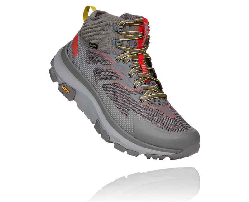 Hoka Toa GORE-TEX Men's Hiking Boots Grey | 38257-PUOI