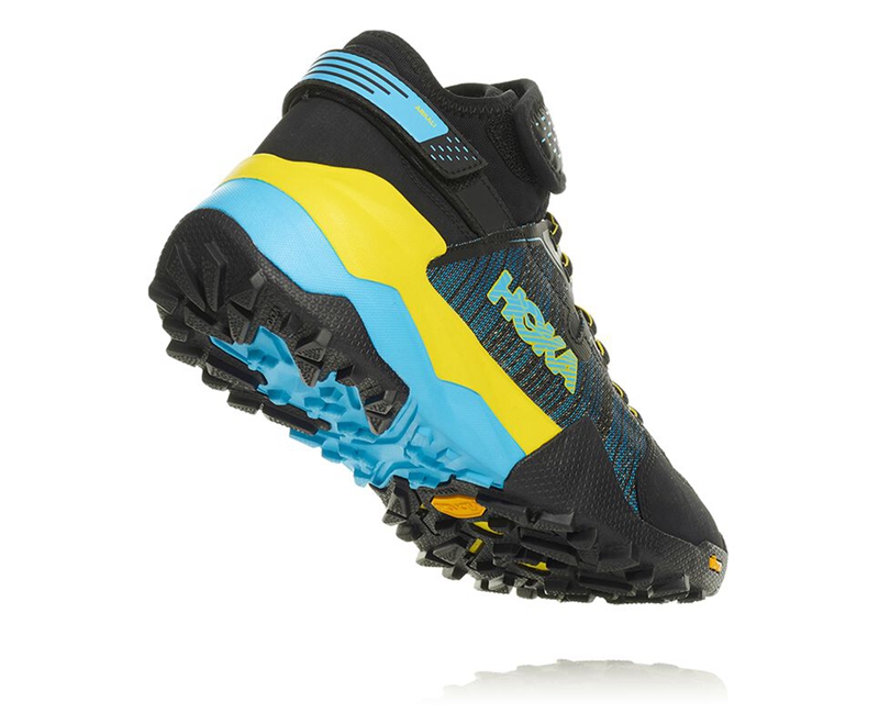 Hoka Arkali Men's Hiking Shoes Black | 51027-VWJQ