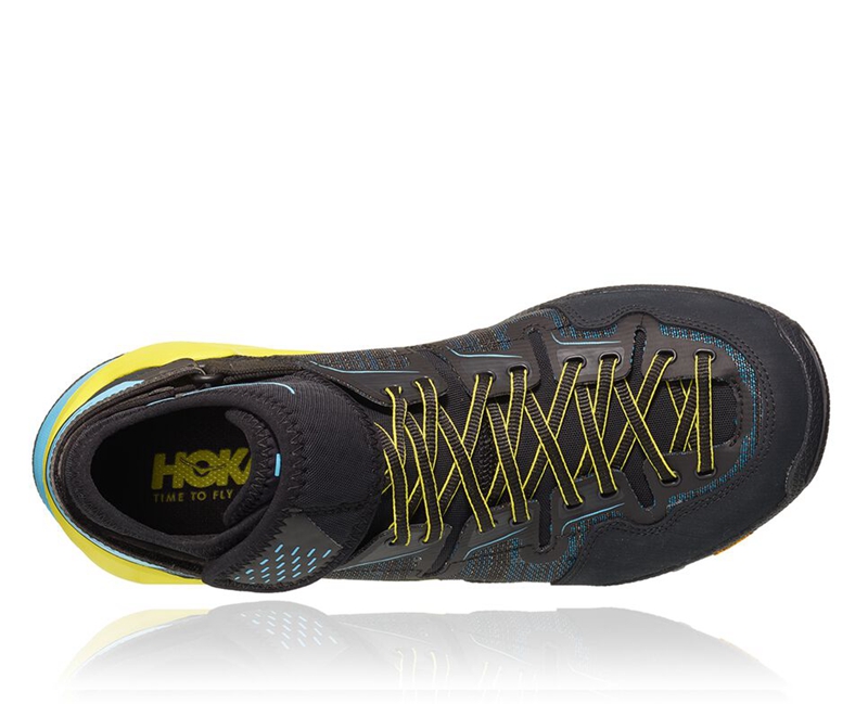 Hoka Arkali Men's Hiking Shoes Black | 51027-VWJQ