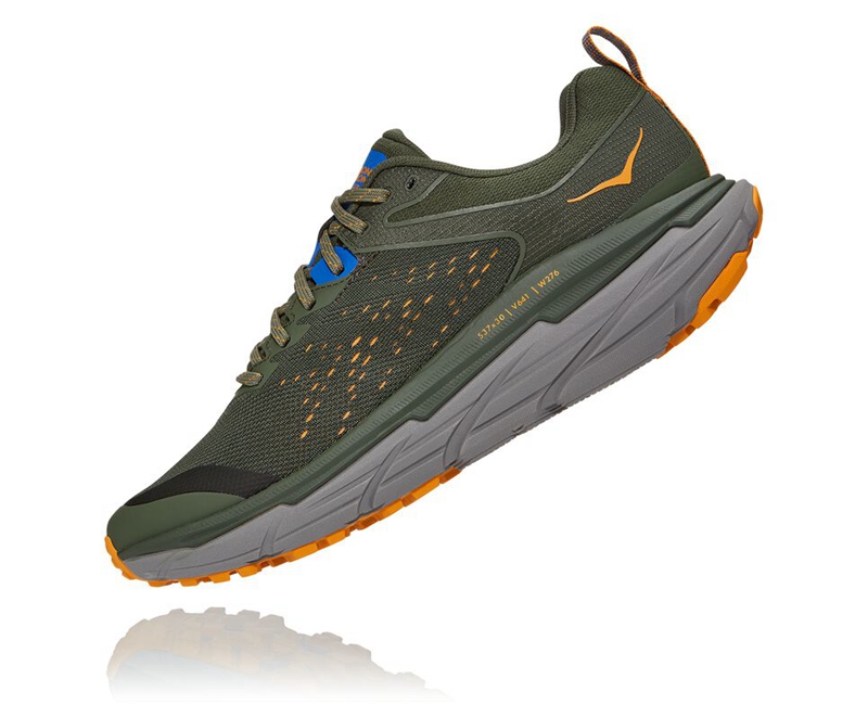 Hoka Challenger ATR 6 Men's Trail Running Shoes Olive | 67504-FZWG