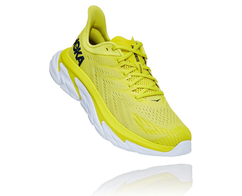 Hoka Clifton Edge Men\'s Road Running Shoes Yellow | 10324-LIYW