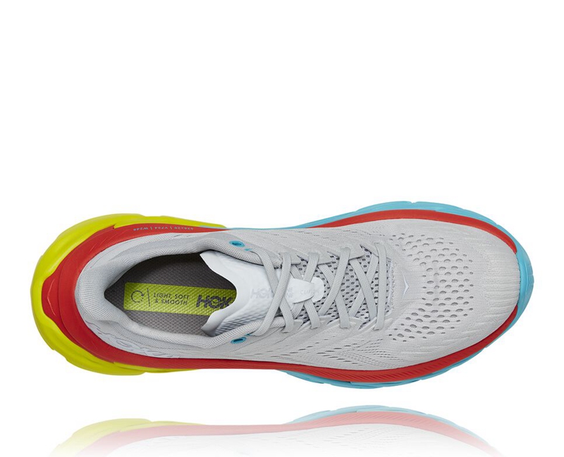 Hoka Clifton Edge Men's Road Running Shoes Grey | 72834-FWIA