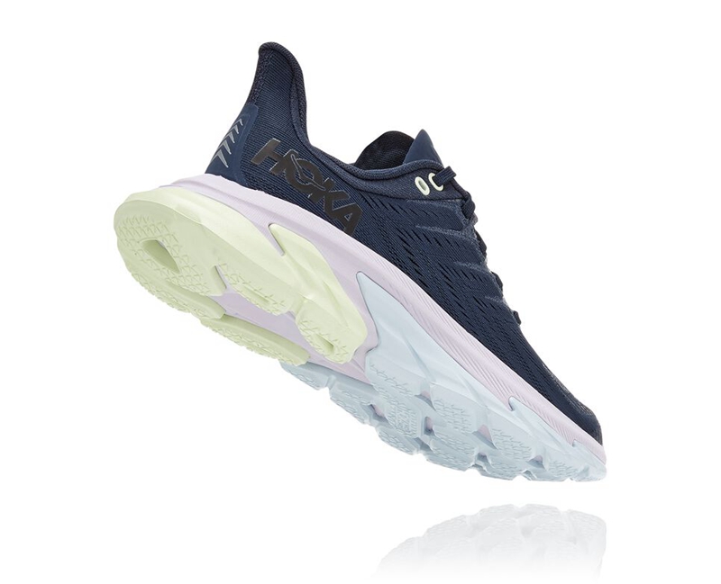 Hoka Clifton Edge Women's Road Running Shoes Navy | 31927-NHEJ