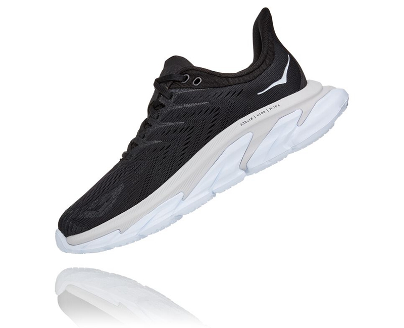 Hoka Clifton Edge Women's Road Running Shoes Black | 96513-DSGL