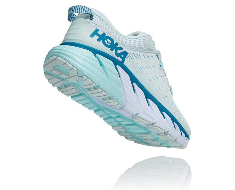 Hoka Gaviota 3 Women's Road Running Shoes Mint | 27601-BQJV