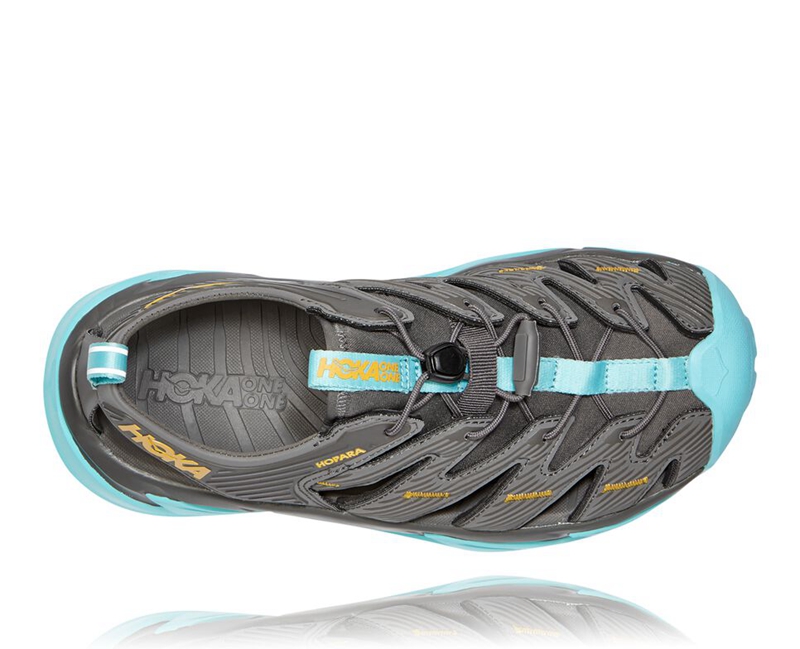 Hoka Hopara Women's Hiking Boots Grey | 93508-SNWX