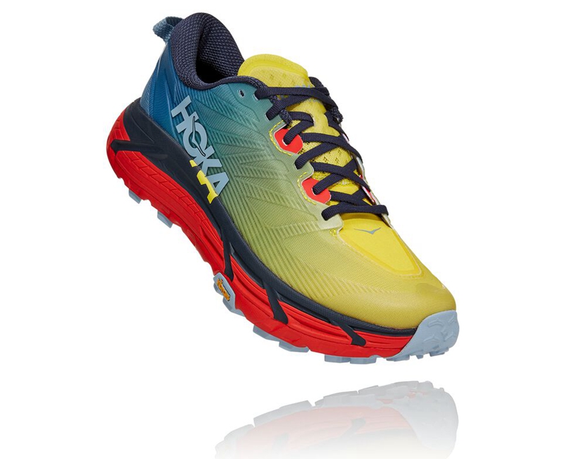 Hoka Mafate Speed 3 Men\'s Trail Running Shoes Multicolor | 03928-BGEX