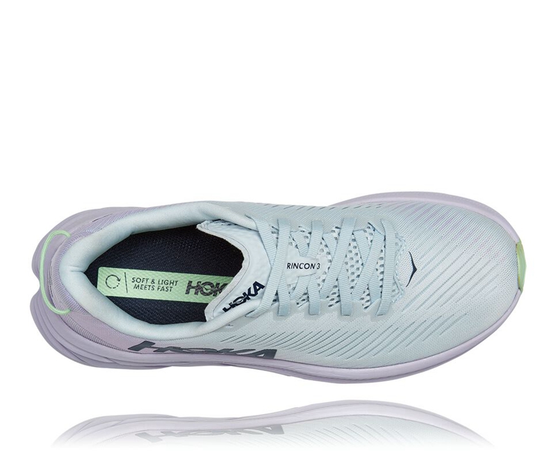 Hoka Rincon 3 Women's Road Running Shoes Purple | 46123-PDRH