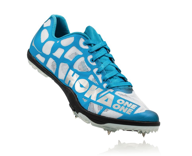 Hoka Rocket LD Women\'s Spikes Shoes Blue | 54096-ZHOT