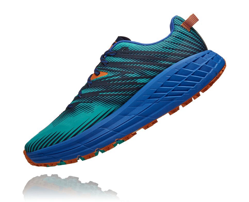 Hoka Speedgoat 4 Men's Trail Running Shoes Multicolor | 39054-RUCD