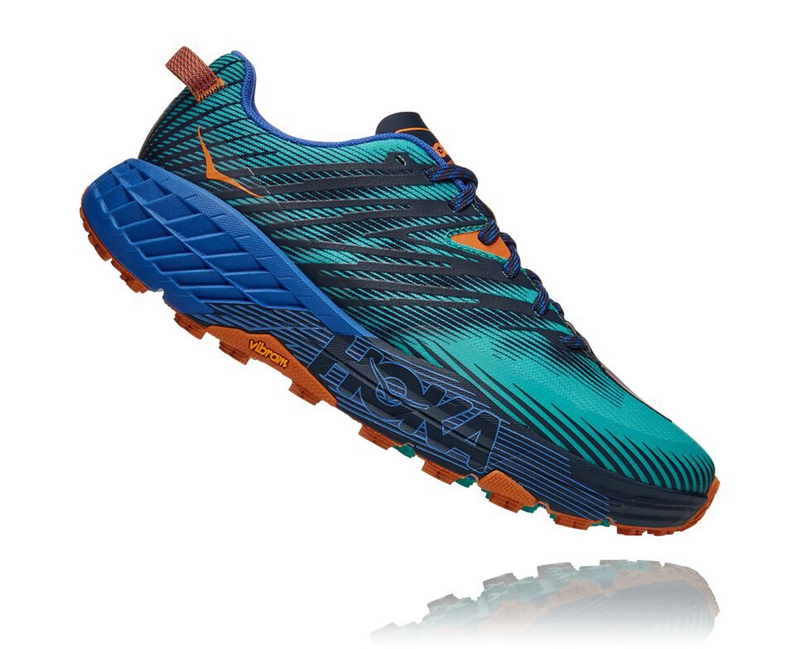 Hoka Speedgoat 4 Men's Trail Running Shoes Multicolor | 39054-RUCD