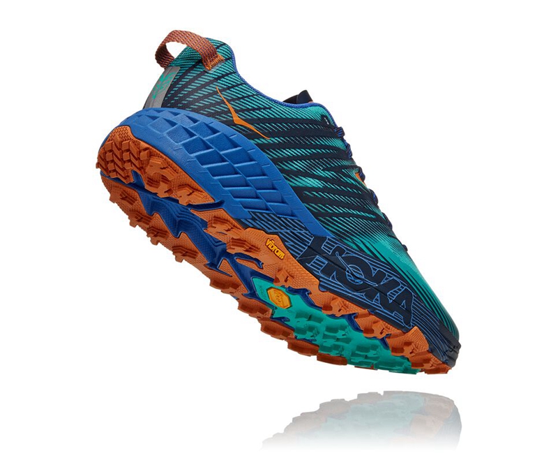 Hoka Speedgoat 4 Men's Trail Running Shoes Multicolor | 39054-RUCD