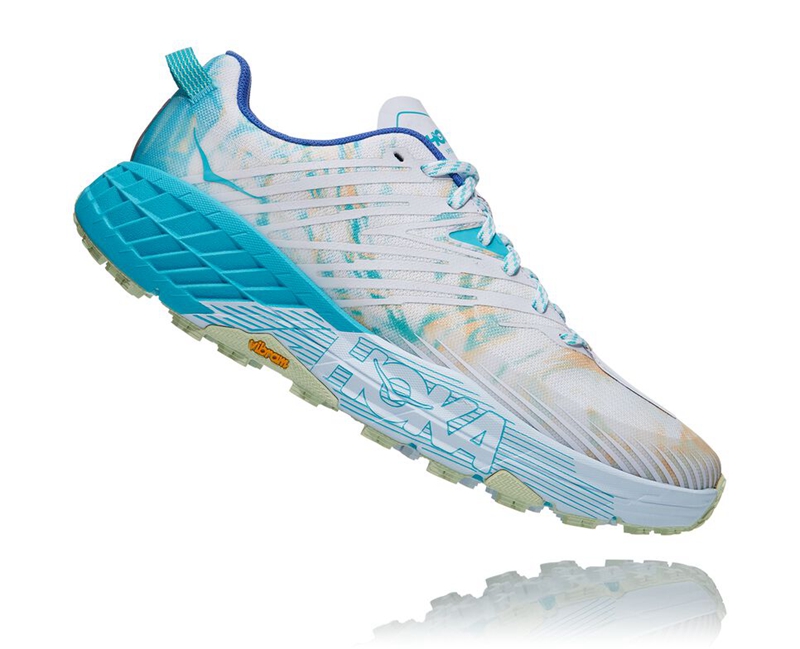 Hoka Speedgoat 4 Men's Trail Running Shoes Multicolor | 80567-IUTA